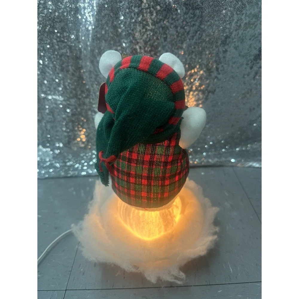 Vintage 1996 Trendmasters Christmas Lighted Snow Bear Winter